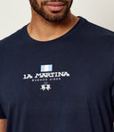 La Martina Ανδρικό T-Shirt MCR304JS388-07017 Μπλε