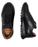 La Martina Ανδρικά Δερμάτινα Sneakers LFM262070-T011 Μαύρο
