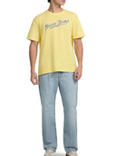Guess Jeans Ανδρικό T-Shirt M5GI54K8FQ4-A20N Κίτρινο