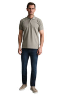 Navy & Green Ανδρική Μπλούζα Πόλο Κοντομάνικη 24GE.300.9 Metallo Μπεζ