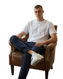 Nautica Ανδρικό Παντελόνι Chinos NCP73641-NC4NV Μπλε