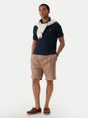 Nautica Ανδρική Μπλούζα Πόλο Κοντομάνικη Cabin Polo N1CR0110-459 Navy Μπλε Σκούρο