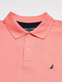 Nautica Ανδρική Μπλούζα Πόλο Κοντομάνικη Cabin Polo N1CR0110-706 Ροζ