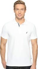 Nautica Ανδρική Μπλούζα Πόλο Κοντομάνικη Cabin Polo N1CR0110-908 Λευκό