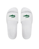 Lacoste Serve Slide Ανδρικές Παντόφλες 49CMA0041-082 WHT/GRN  Λευκό