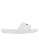 Lacoste Serve Slide Ανδρικές Παντόφλες 49CMA0041-082 WHT/GRN  Λευκό