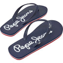 Pepe Jeans Ανδρικές Σαγιονάρες Bay Beach Basic PMS70128-595 Μπλε