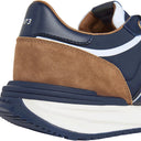 Pepe Jeans Ανδρικά  Δερμάτινα Suede Sneakers Buster Serie PMS600008-879 Καφέ