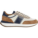 Pepe Jeans Ανδρικά  Δερμάτινα Suede Sneakers Buster Serie PMS600008-879 Καφέ