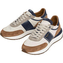 Pepe Jeans Ανδρικά  Δερμάτινα Suede Sneakers Buster Serie PMS600008-879 Καφέ