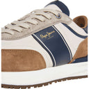 Pepe Jeans Ανδρικά  Δερμάτινα Suede Sneakers Buster Serie PMS600008-879 Καφέ