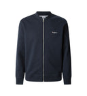 Pepe Jeans Ανδρική Ζακέτα Φούτερ Με Όρθιο Γιακά Duke Bomber  PM582836-594 Μπλε