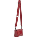 Pepe Jeans Γυναικεία Τσάντα Ώμου Edith Glossy PL0300010-255 Μπορντό