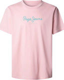 Pepe Jeans Eggo Ανδρικό T-Shirt PM5010178-316 Ροζ