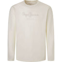 Pepe Jeans Ανδρικό Μακρυμάνικο T-Shirt Eggo Long PM508209-837 Chalk White