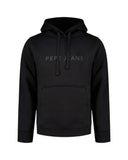 Pepe Jeans Ανδρικό Φούτερ Jefferson Big Logo Hoodie PM5800256-999 Μαύρο
