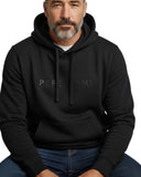 Pepe Jeans Ανδρικό Φούτερ Jefferson Big Logo Hoodie PM5800256-999 Μαύρο