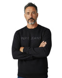 Pepe Jeans Ανδρικό Φούτερ Jefferson Big Logo Crew PM5800255-999 Μαύρο