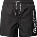 Pepe Jeans Ανδρικό Μαγιό Σορτς Logo Swimshort PMB10419-999 Μαύρο