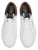 Pepe Jeans Ανδρικά Sneakers Kenton Court PMS30839-800 Λευκά