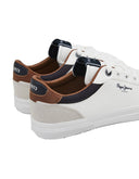 Pepe Jeans Ανδρικά Sneakers Kenton Court PMS30839-800 Λευκά