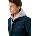 Pepe Jeans Ανδρικό Μπουφάν Quilted Workshirt PM4027197-594  Μπλε