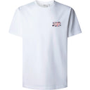Pepe Jeans Ανδρικό T-shirt Small Flag PM5010311-800 Λευκό