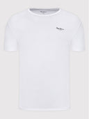 Pepe Jeans Ανδρική Μπλούζα Original Basic T-Shirt PM508212-800 Λευκό