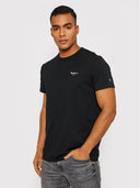 Pepe Jeans Ανδρική Μπλούζα Original Basic T-Shirt PM508212-999 Μαύρο