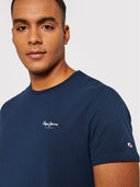 Pepe Jeans Ανδρική Μπλούζα Original Basic T-Shirt PM508212-595 Μπλε