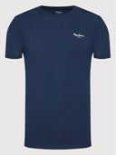 Pepe Jeans Ανδρική Μπλούζα Original Basic T-Shirt PM508212-595 Μπλε