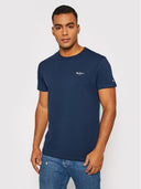 Pepe Jeans Ανδρική Μπλούζα Original Basic T-Shirt PM508212-595 Μπλε