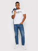 Pepe Jeans Ανδρικό T-shirt Original Stretch PM508210-800 Λευκό