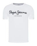 Pepe Jeans Ανδρικό T-shirt Original Stretch PM508210-800 Λευκό