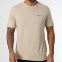 Pepe Jeans Ανδρική Μπλούζα T-Shirt Connor Contrast PM509933-836 Μπεζ