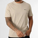 Pepe Jeans Ανδρική Μπλούζα T-Shirt Connor Contrast PM509933-836 Μπεζ