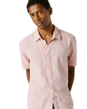 Pepe Jeans Ανδρικό Κοντομάνικο Πουκάμισο Percy PM3091193-315 Ροζ