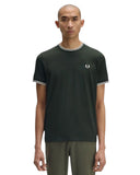 Fred Perry Ανδρική Μπλούζα Τ-Shirt Twin Tipped M1588V-T50 Πράσινο