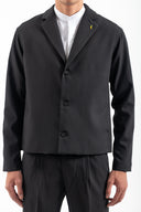 Σακάκι Vittorio 300-2526-PESCARA BLACK Μαύρο