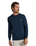 Navy & Green Ανδρικό Πλεκτό Βαμβακερό 24YM.926/P.5 Dark Petrol Πετρόλ