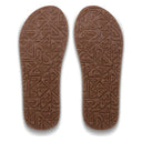 Quiksilver Carver Nubuck Ανδρικές Δερμάτινες Σαγιονάρες EQYL100060-KVJ1 Καφέ