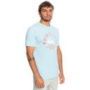 Quiksilver Mixed Signals Ss Ανδρικό T-Shirt EQYZT07276-BGC0 Σιέλ