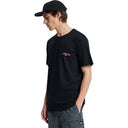 Quiksilver Tap In Ss  Ανδρικό T-Shirt EQYZT08307-KVJ0 Μαύρο