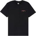 Quiksilver Tap In Ss  Ανδρικό T-Shirt EQYZT08307-KVJ0 Μαύρο