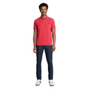 Timberland Ανδρική Μπλούζα SS Millers River Pique Polo TB0A6VDPN96 Κόκκινο
