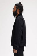 Fred Perry Ανδρικό Μπουφάν Caban Jacket J8535-102 Μαύρο