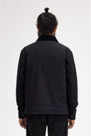 Fred Perry Ανδρικό Μπουφάν Caban Jacket J8535-102 Μαύρο