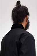 Fred Perry Ανδρικό Μπουφάν Caban Jacket J8535-102 Μαύρο