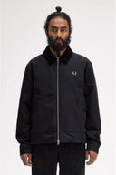 Fred Perry Ανδρικό Μπουφάν Caban Jacket J8535-102 Μαύρο