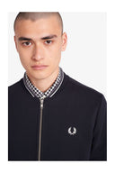 Fred Perry Ανδρική Ζακέτα Φούτερ Zip Through Sweatshirt J7504-184 Black